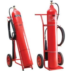 Bình chữa cháy xe đẩy khí CO2 MT24